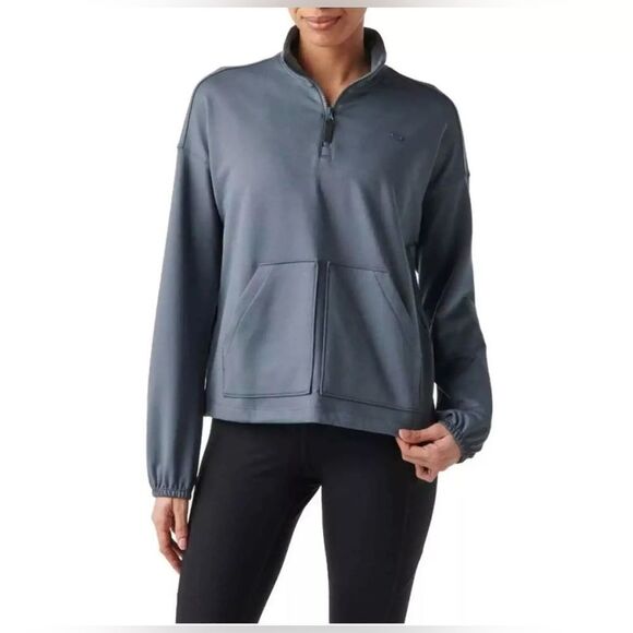 5.11 Tactical Reese gray 1/4 Zip Pullover Size Medium - Picture 1 of 10